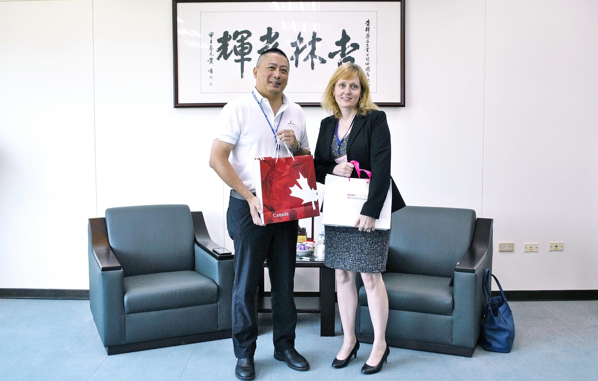 加拿大駐台北貿易辦事處之貿易暨投資處 參訪杏輝宜蘭總部